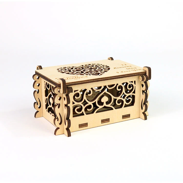 Exquisite Wood Box Boyfriend Girlfriend Birthday Gift New Product Ideas