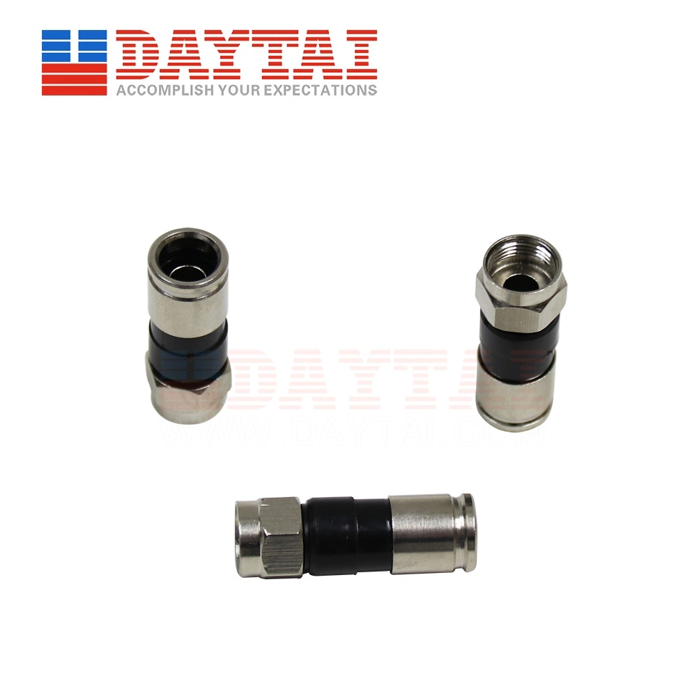 DC~1000MHz 90 Degree RG6 CATV Compression Connector