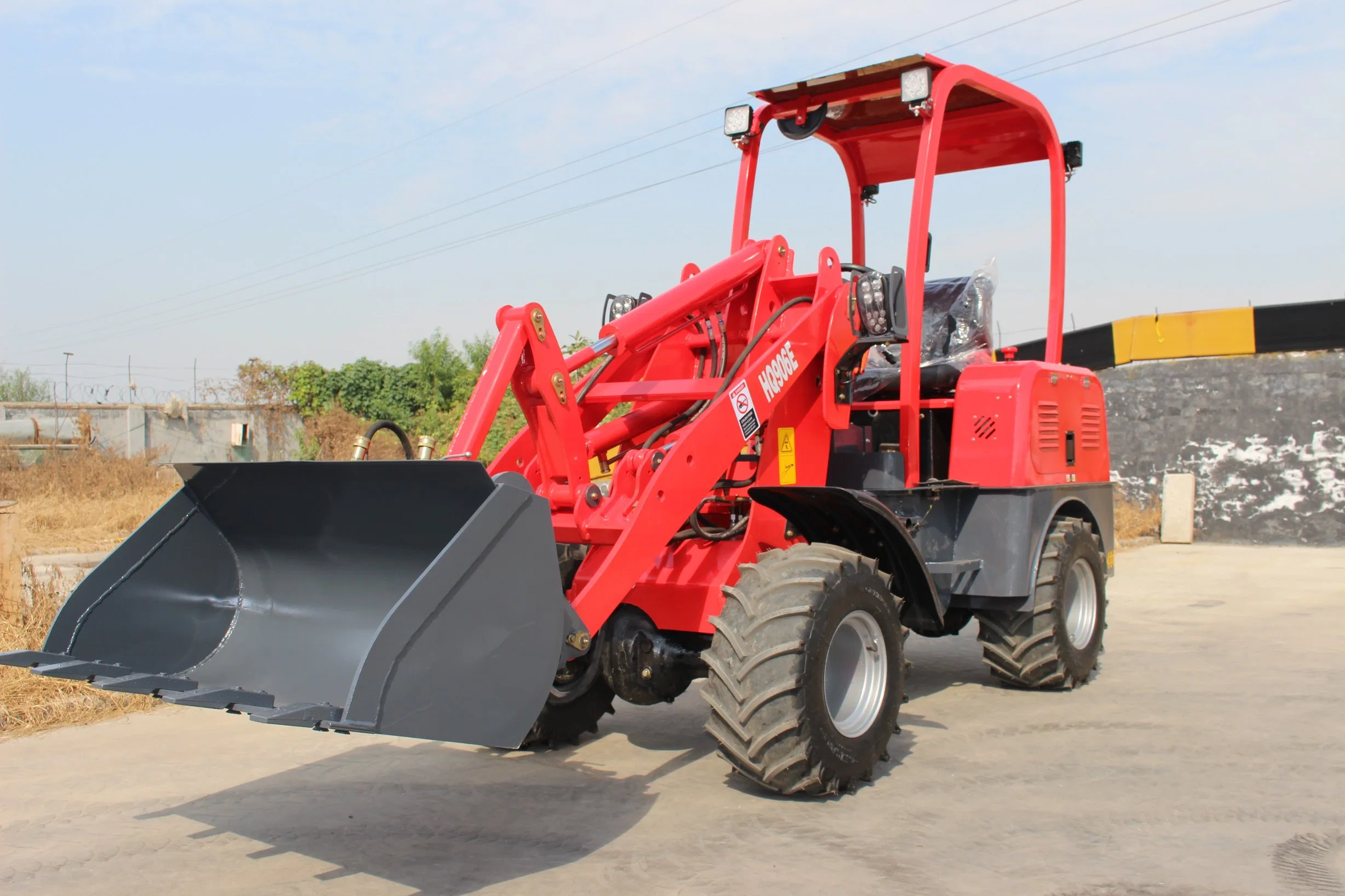 Haiqin Brand Mini Electric Wheel Loader (HQ906E) with CE