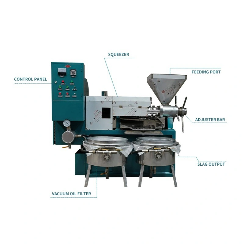 Máquina de extracción automática de aceite de semillas de girasol industrial prensa de aceite frío Máquina