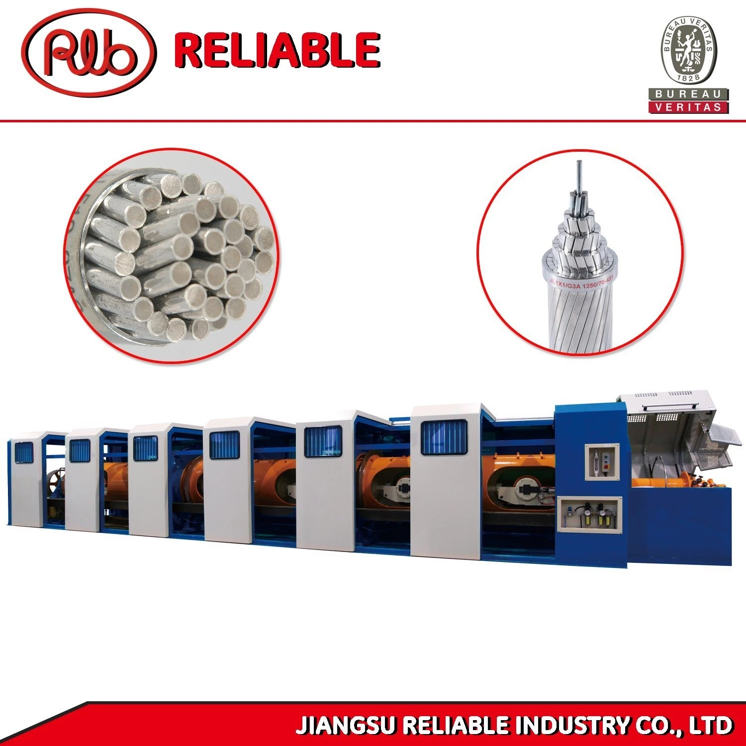 High Speed Tubular Type Copper and Aluminum Cable or Wire Making Stranding Machine 10%off