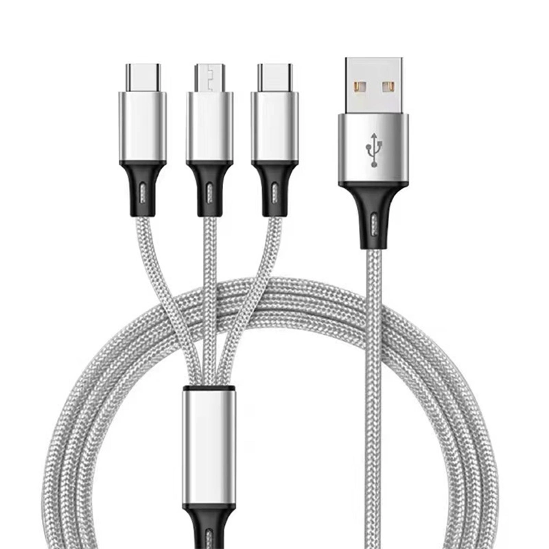 Super зарядка 3 в 1 кабель USB - быстрая зарядка тип C для Samsung