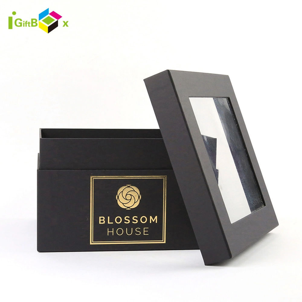 Custom Printed Box Packaging Durable Gift Boxes with Window for Phone Case