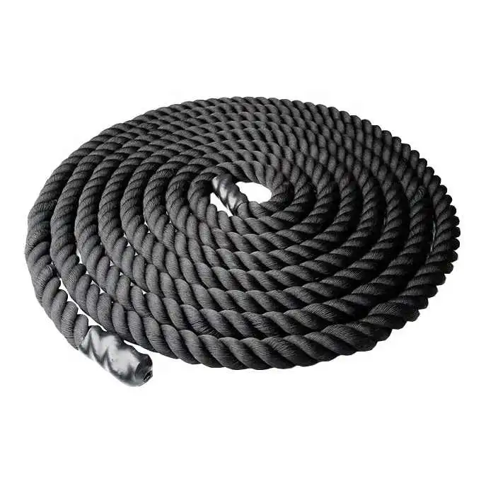 Gym Equipment Polyester Fibre Battle Rope for Fitness