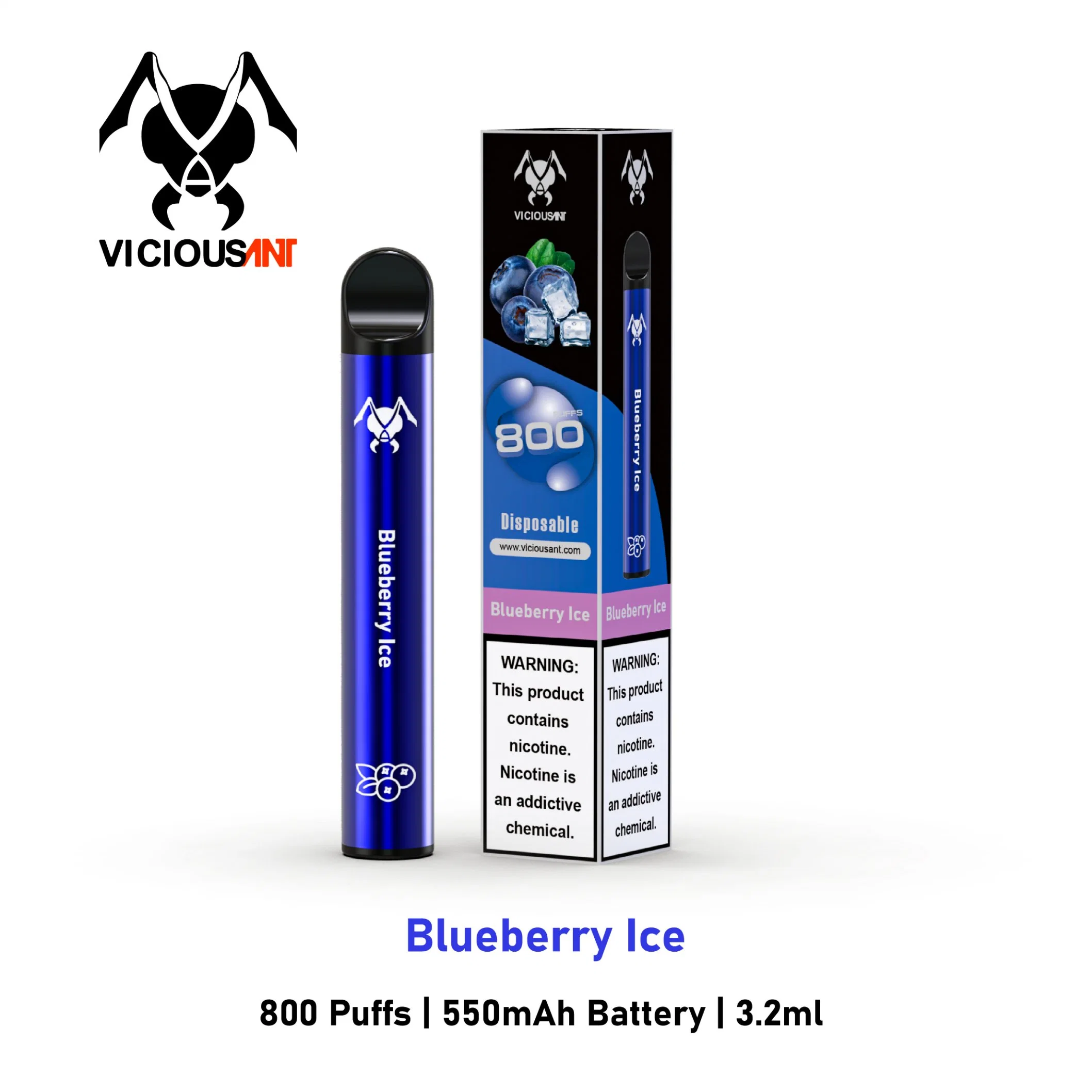 Custom Logo Packaging vape 800 Puff Disposable/Chargeable Vape POS System