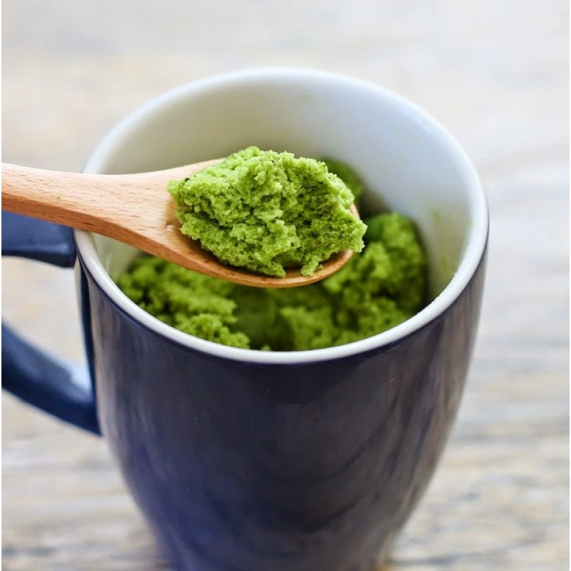 Sabor a manzana sin azúcar en polvo matcha Pastel de Té de leche fresca y enfriar el té verde matcha