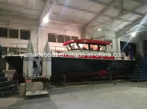 FRP Pilot Fiberglass/Motor Yacht/Boat with High Speed/Diesel Inboard