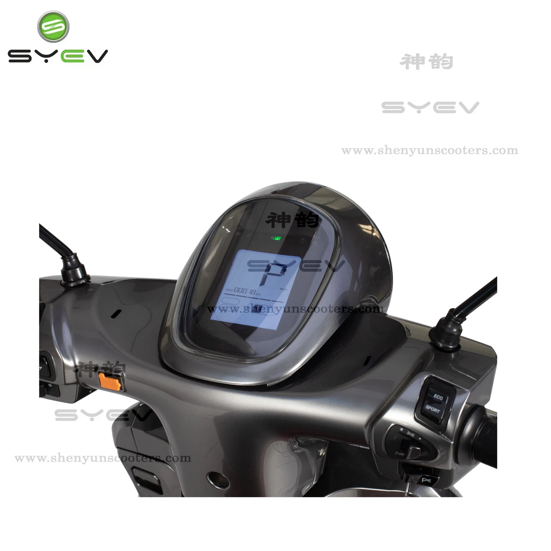 Fábrica Syev 72V45ah 1500w/3000W maior motociclo eléctrico com Auto Remote Botão Iniciar