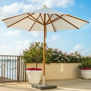 Wholesale/Supplier Outdoor Hotel Garden Patio Furniture Waterproof UV Beach Sun Umbrella