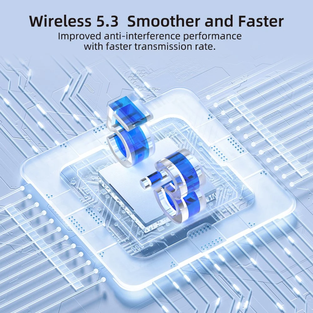 2023 New Wireless Bluetooth Noise Cancelling Gaming Earbud Earphone