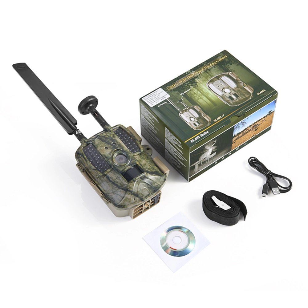 2021 Made in China 1080P Wireless SMS MMS GPRS GSM 4G Hunting Camera Wildlife 4G Trail Camera with Box and Power Supply
