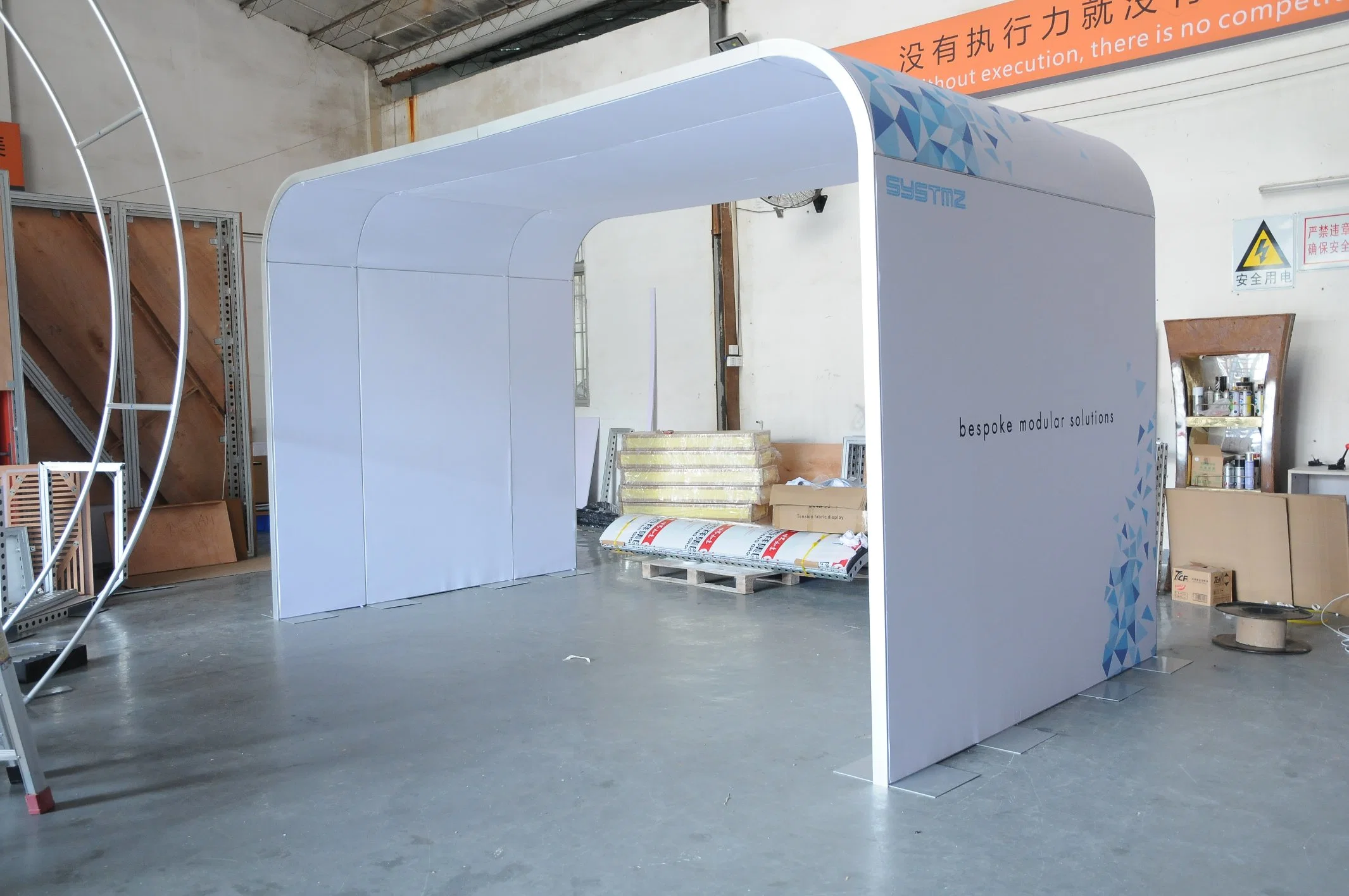 Expo Event Portable Custom Modular Aluminum Frame Advertising Trade Show Exhibition Booth