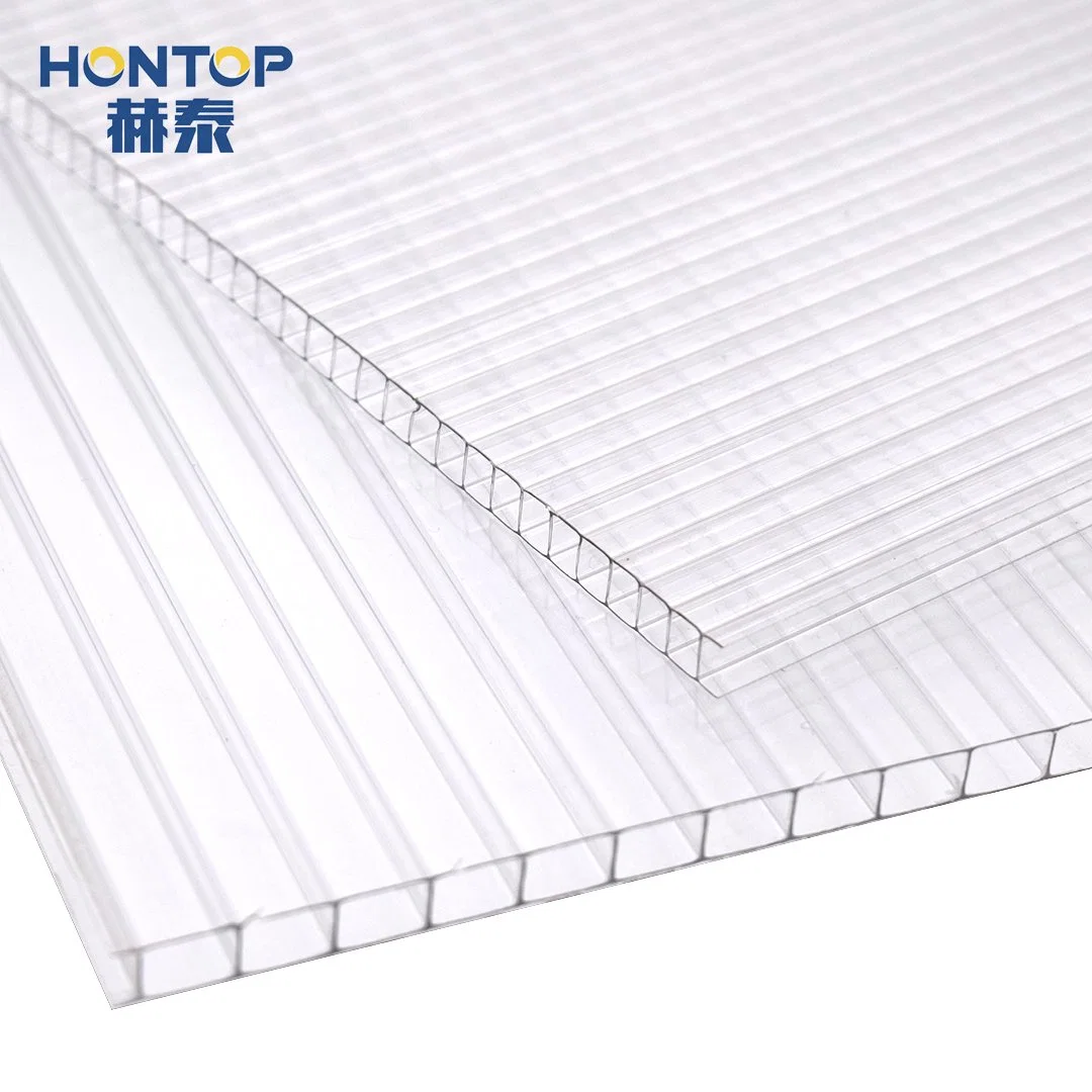 Twinwall Various Colors Light & Durability Greenhouse Hollow Polycarbonate Sheet