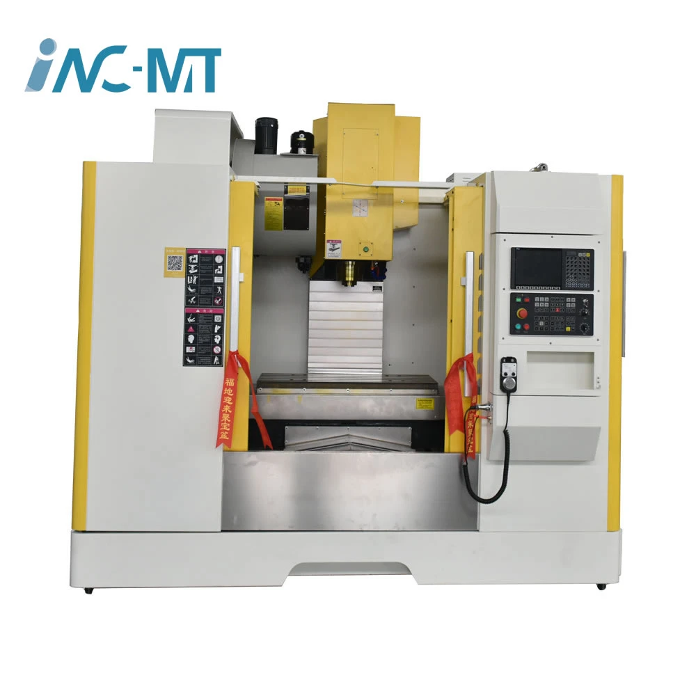 CNC Four-Sided Industrial Transformador de husillo Longitudinal de la fresadora de acero Vmc850