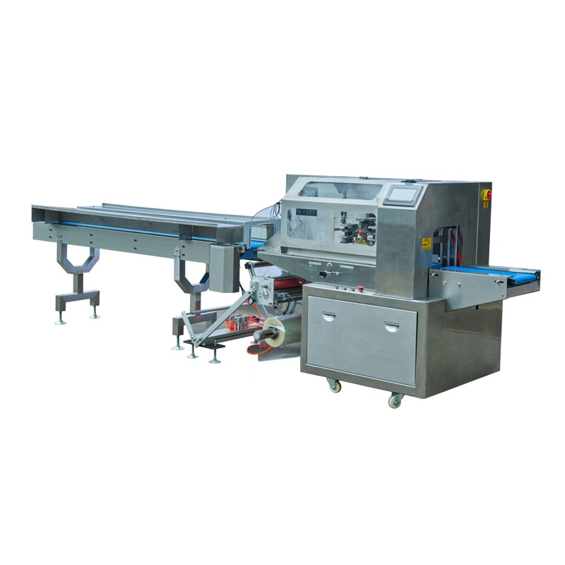 Automatic Round Horizontal Pillow Packaging Package Flow Packing Machine