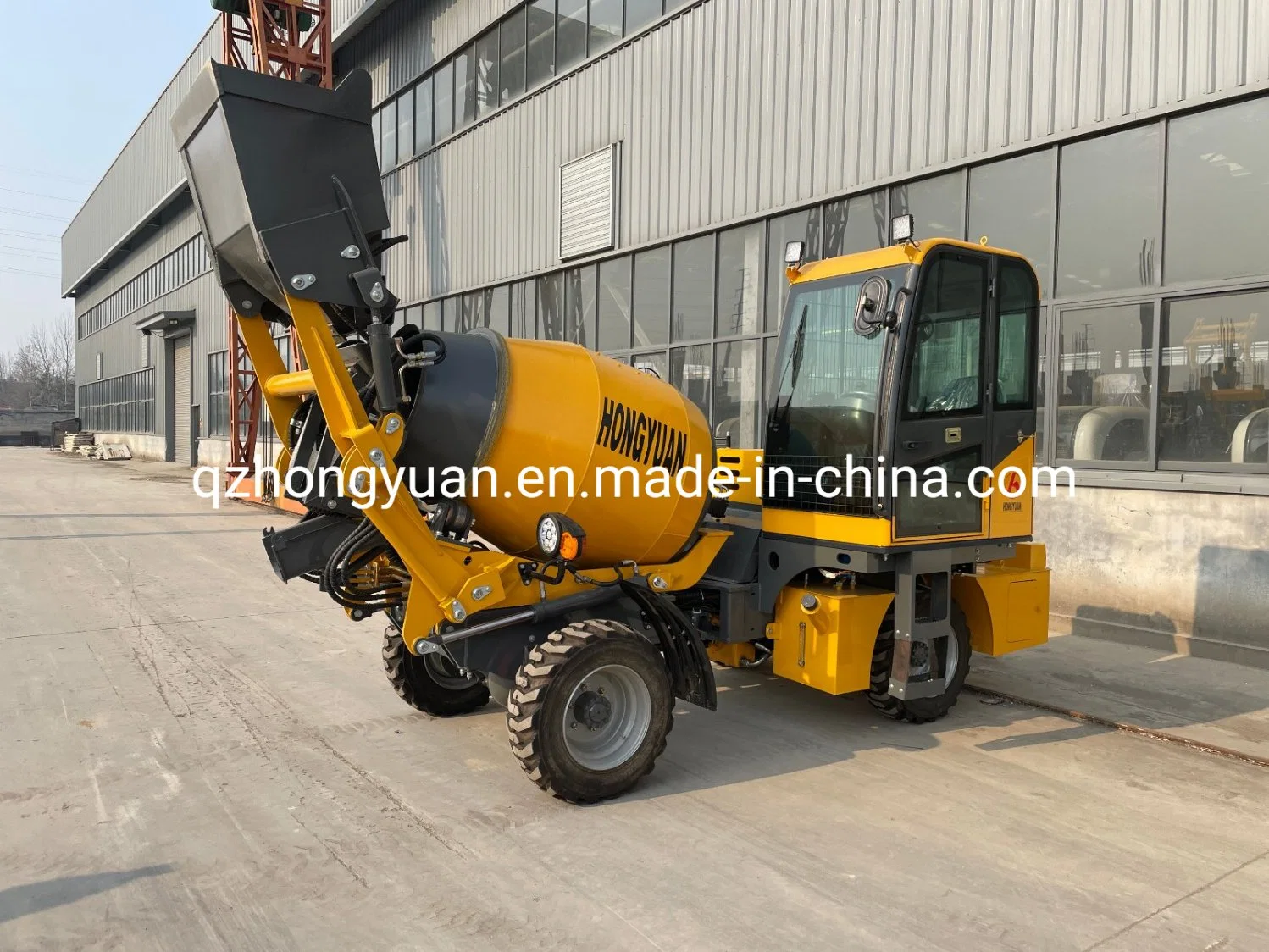 OEM Manufacturer Hy120 Self Loading Concrete Mixer Truck