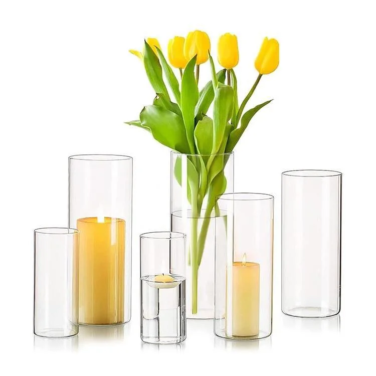 Small Glass Mini Small Glass Bud Vase with Stand Luxury Box