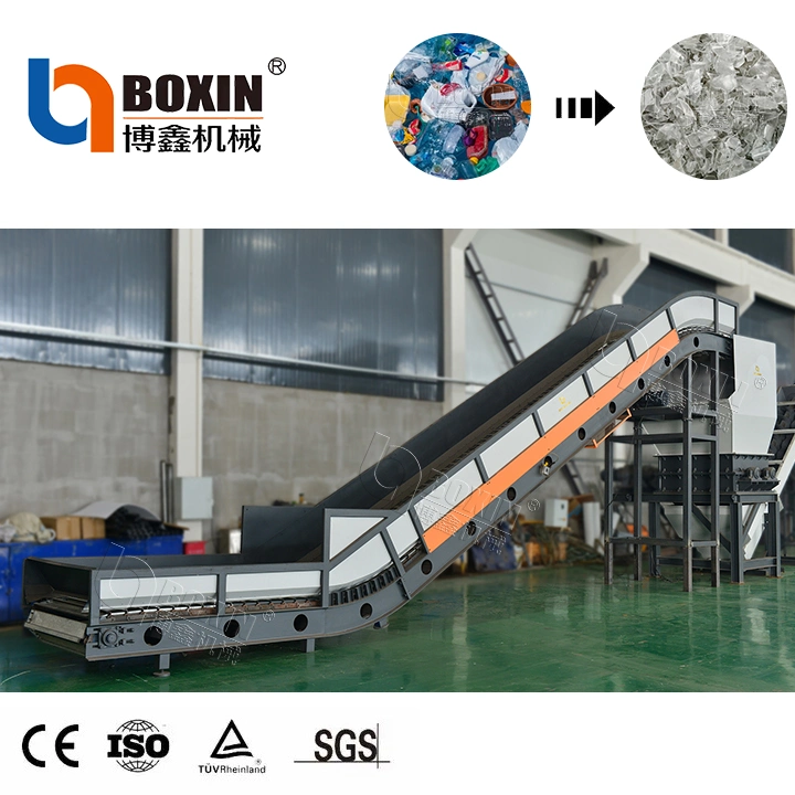 High Output Waste Plastic Bottle Washing Plant Line Pet Recycling Machine