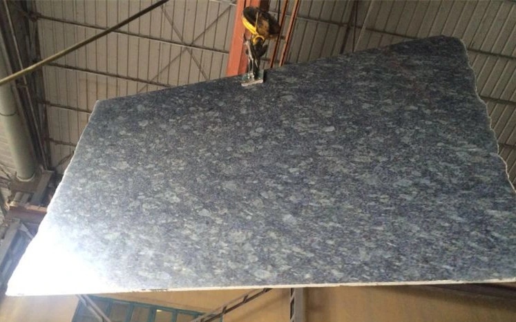 Natural Stone black/white/grey polished/honed/flamed/Brushed/Sawn Butterfly Blue Granite Slabs for interiors/ exterior/outdoor floor/wall