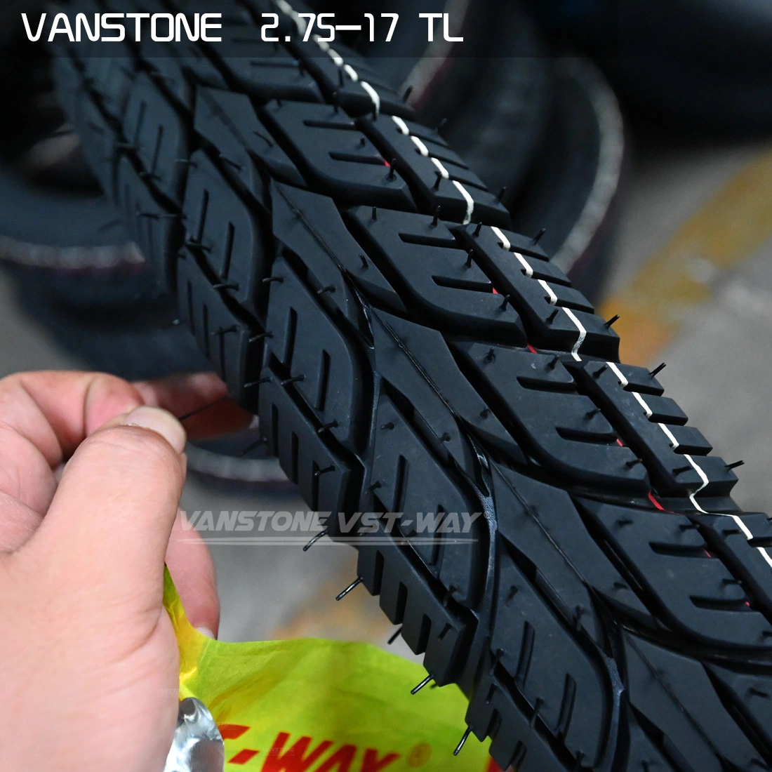 CD110 2.50-17 2.75-17 Tubeless City Road Motorcycle Tyre Morocco Tire Bullet