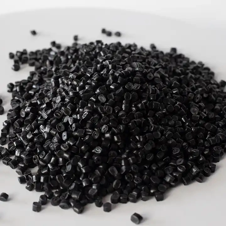 HDPE Sinopec Virgin HDPE PE100 Granules Black Color HDPE PE 100 PE 80 Pipe Grade