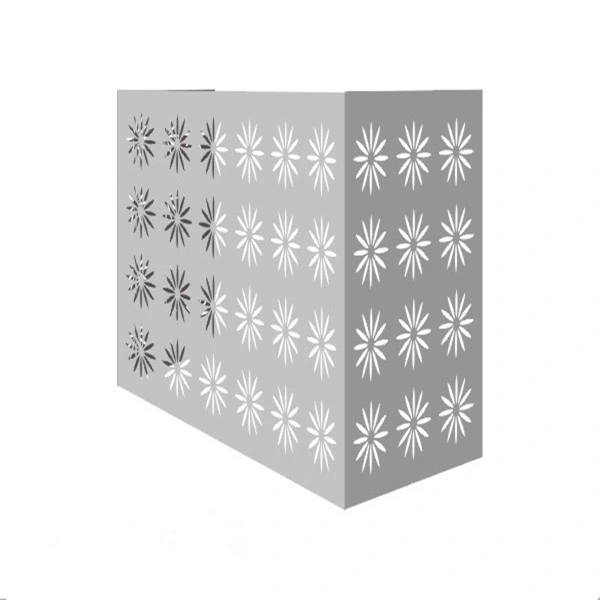 2.5mm Air Conditioner Cover Wall Cladding Decoration Aluminium Solid Panel