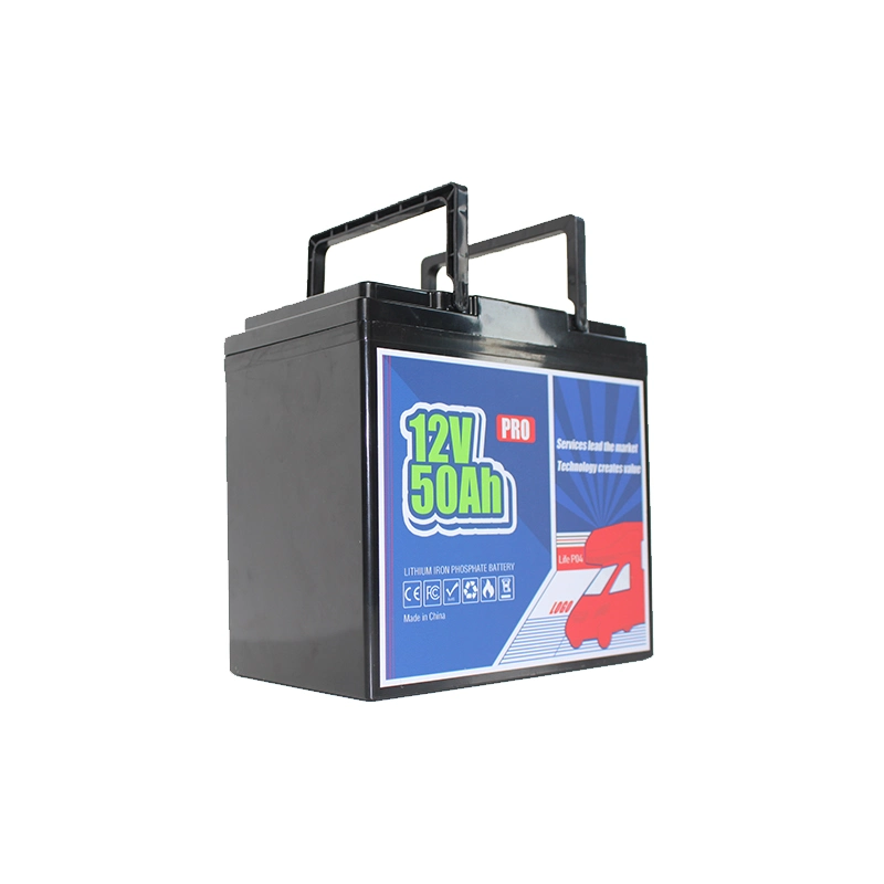 12V 50ah Portable Rechargeable Lithium Iron Phosphate Battery for off Grid Power Supply