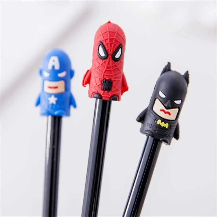 Coupe-crayon en PVC à motif personnages de dessin animé 3D