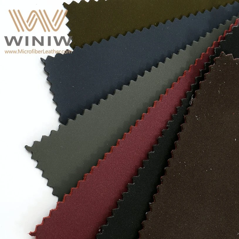 High quality/High cost performance  PU Nubuck Microfiber Leather