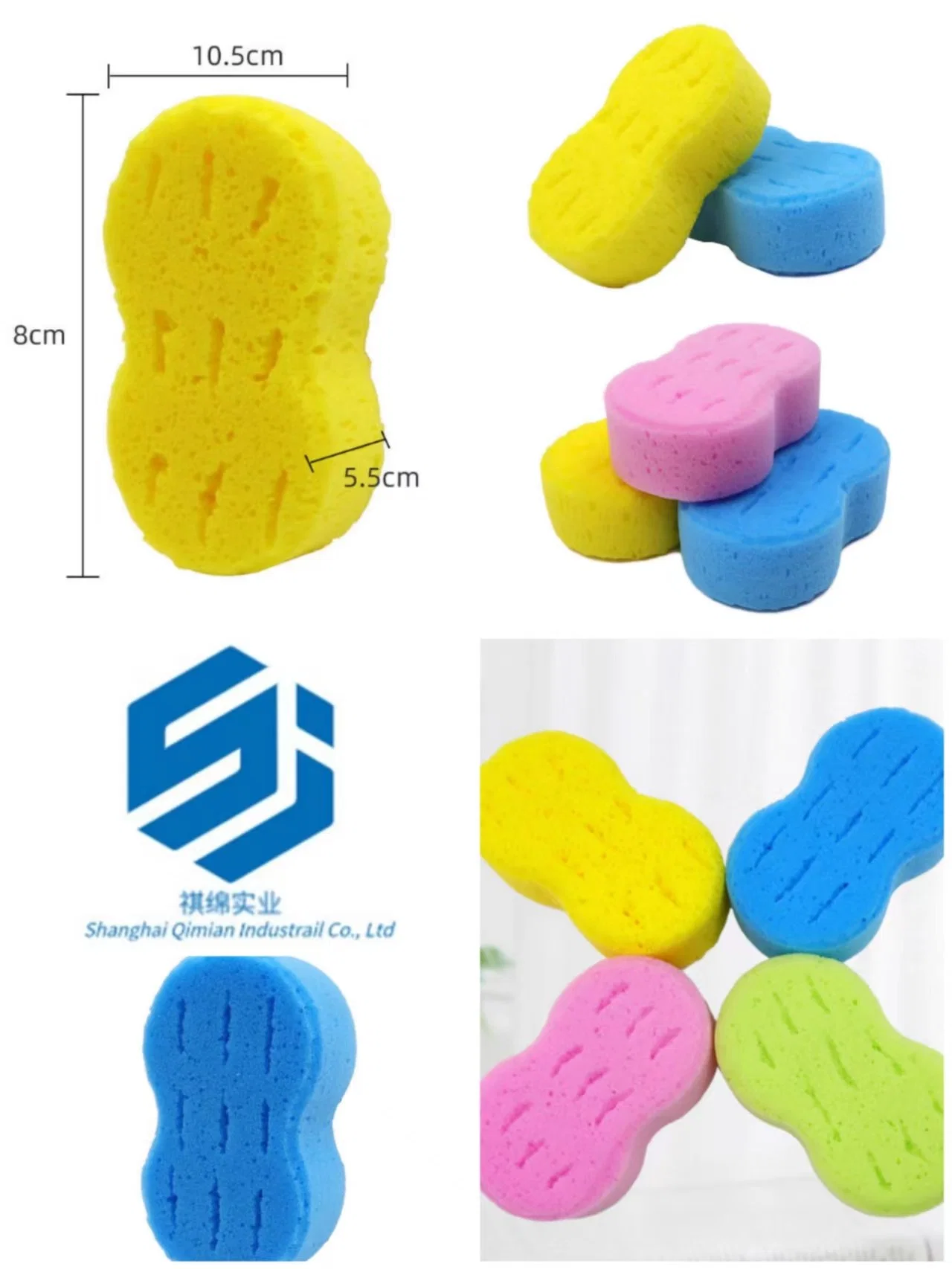 Body Cleaning Bathing Sponge Shower Novelty Eco Friendly Bath Foam Sponges