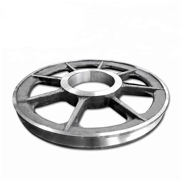 Mining Low Price Alloy Steel Pulleys Cement Mixer Pulley Wheels