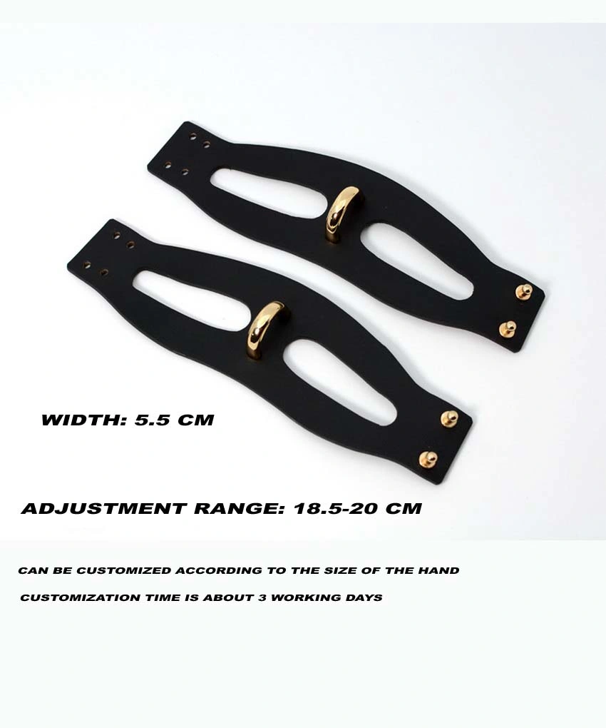 Sex Leather Handcuffs Toys Cowhide Customized Wrist Bdsm Bondage Fetish Kits for Couple Adult Sex Games