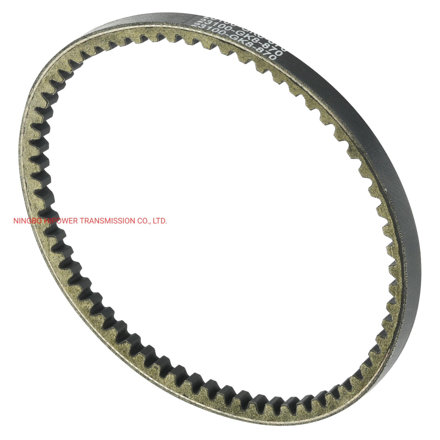 Aramid Motorcycle Auto Rubber Belt Transmission Parts for Car Raw Edged Cogged V Belt