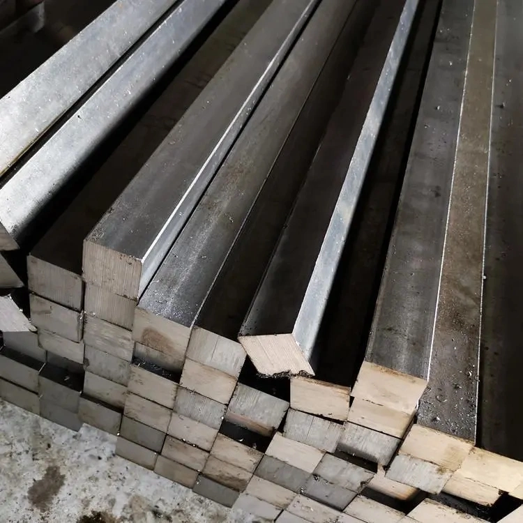 High Carbon Steel Square Bar 65mn Carbon Steel Solid Rod Factory Manufacture A36 200 * 200 6mm 16mm JIS Iron Mild Carbon Steel Billets Square Rod Bar