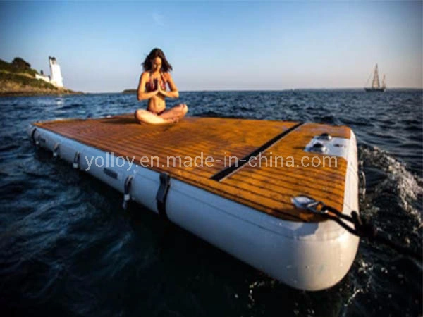 Inflatable Floating Sport Boats Yacht Dock