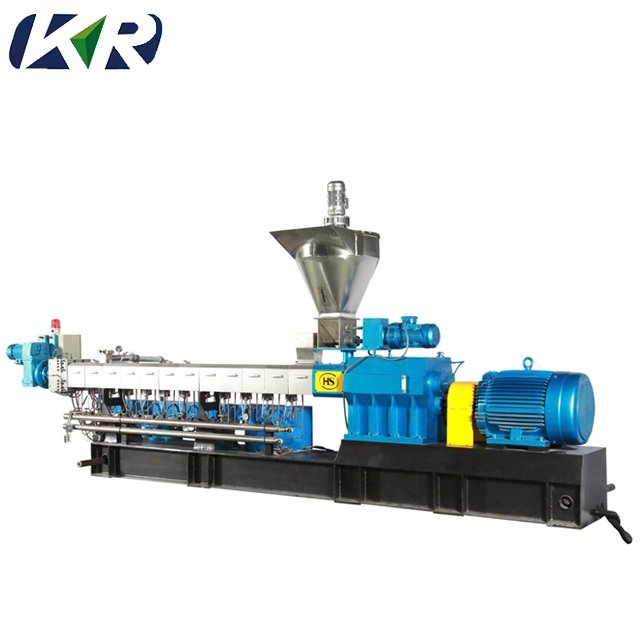 Biodegradable Plastic PLA PS+Starch Granule Extruder Machine