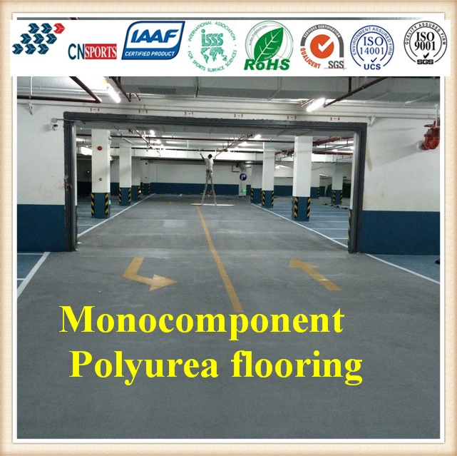 Einfache Konstruktion und bequeme Renovierung Monocomponent Polyurea Flooring