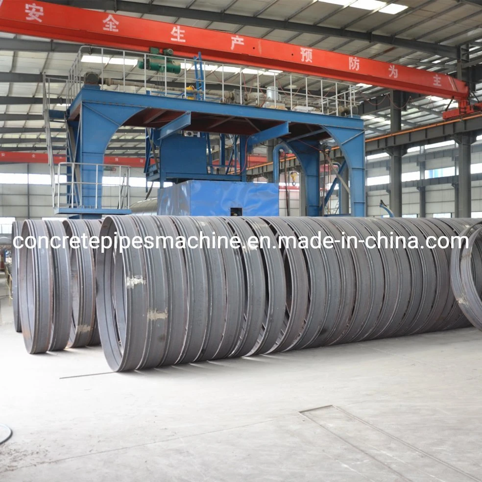 Precast Jccp Concrete Jacking Pipe Spigot End Expanding Machine