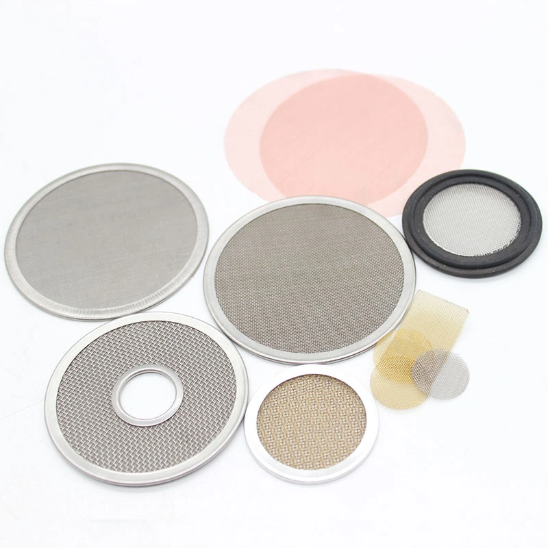 Disco da estrutura do filtro do filtro do disco de aço inoxidável