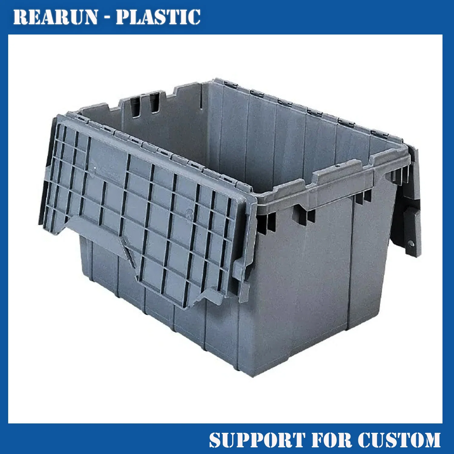 New Fashion High quality/High cost performance Competitive Price Durable 25L Square Plastic Storage Crates