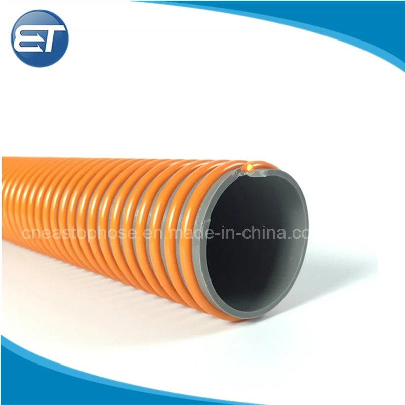 Spiral Reinforced PVC Heavy Duty Hose for Sand Blast Suction