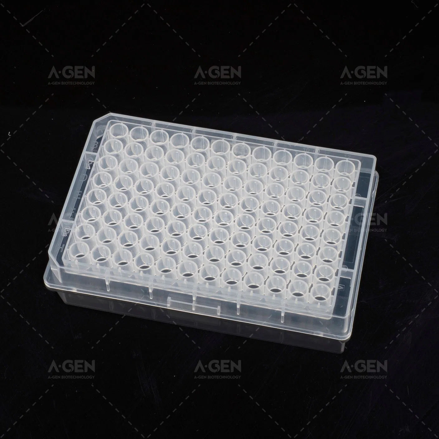 Chemical Lab Equipment for U-Bottom 96 Round Deep Well PCR Micro Plate