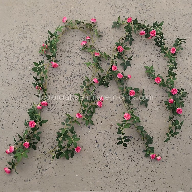 2020 New Designed Wholesale/Supplier Artificial Rose Flower Vine for Decoration