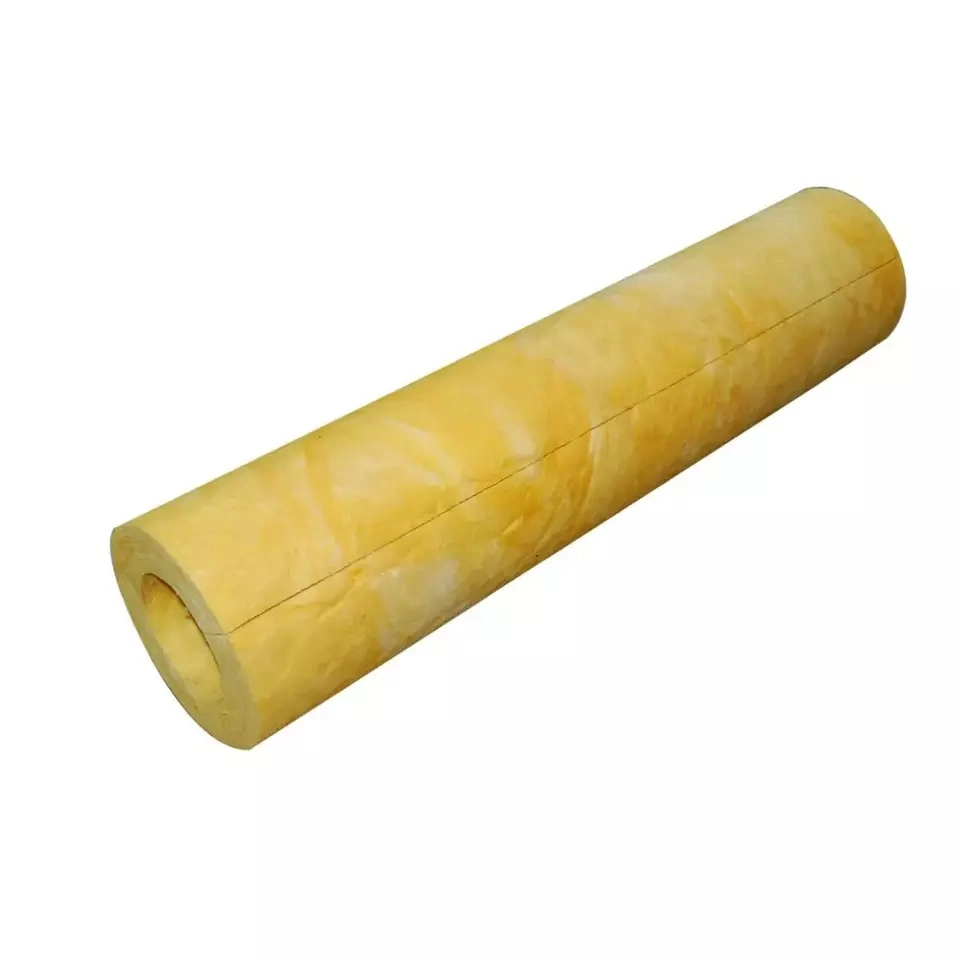 High Density Rock Wool Pipe Thermal Insulation Material