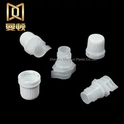 Manufacturer Wholesale/Supplier Food Grade Plastic Spout with Leak-Proof Cover for Sauce or Bean Paste Bag Lids Bottle Caps Closures