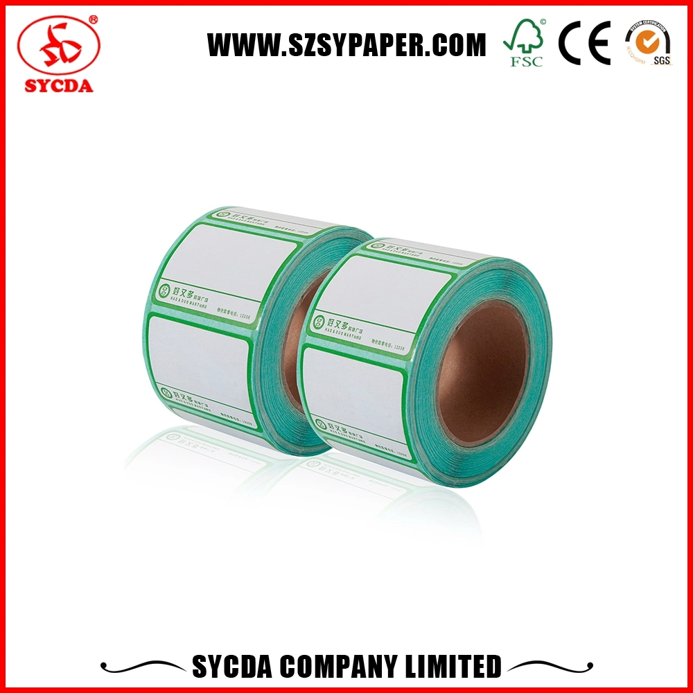 Logo Printing Self Adhesive Label Paper