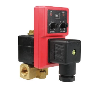 Timer Controlled Electronic Condensate Bsp Drain Valve (Compact)