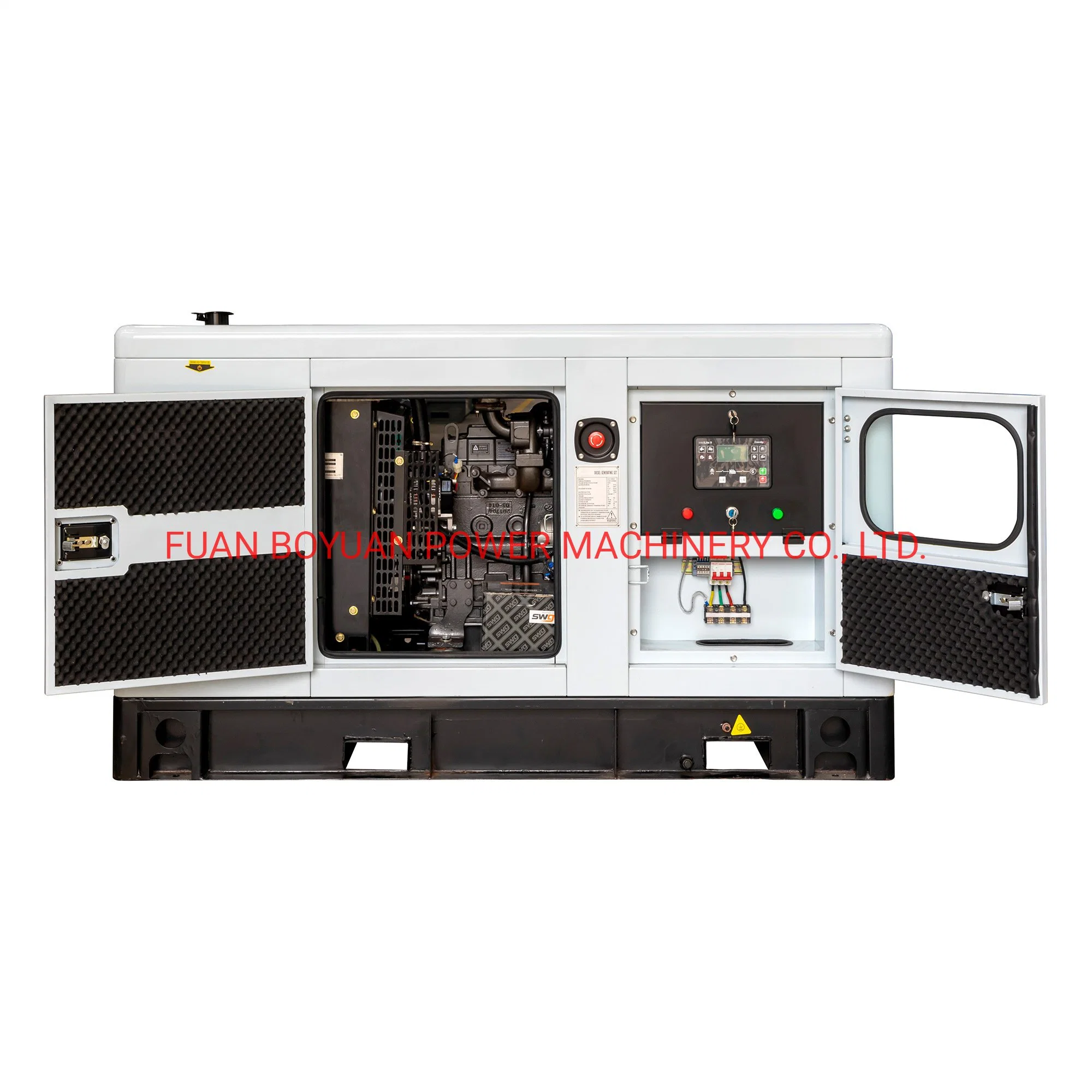 Groupe électrogène diesel silencieux de soudage 50kw 60kVA avec moteur ATS Weifang Ricardo