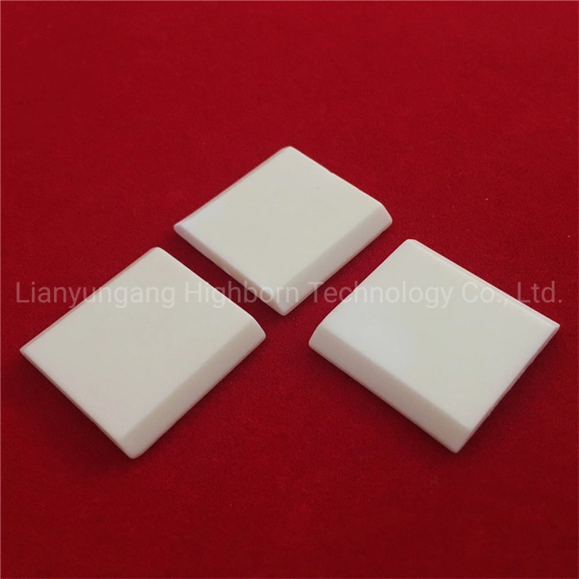 Customized Wear Resistance 92% Alumina Al2O3 Ceramic Lining Tile Ivory Color Aluminum Oxide Ceramic Sheet