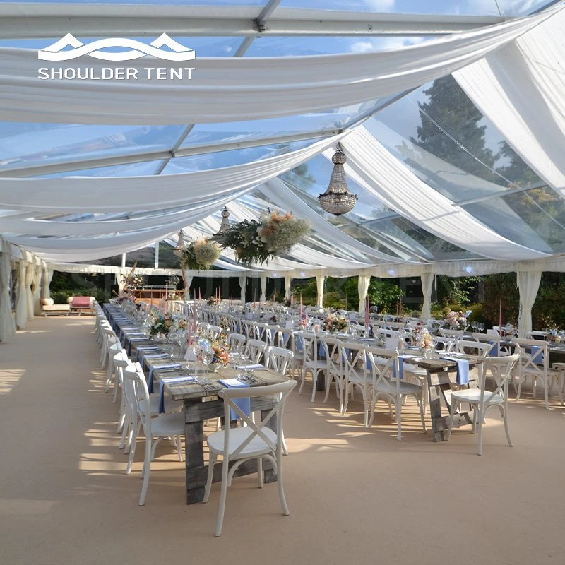 Resistente al agua Resistencia UV Large White Eventos Fiesta de Bodas carpas